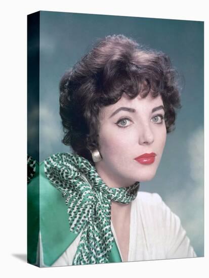 Joan Collins, British actress born May 23rd, 1933, here 1958 (photo)-null-Stretched Canvas