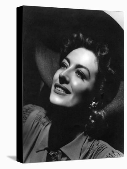 Joan Crawford, 1940s-null-Stretched Canvas