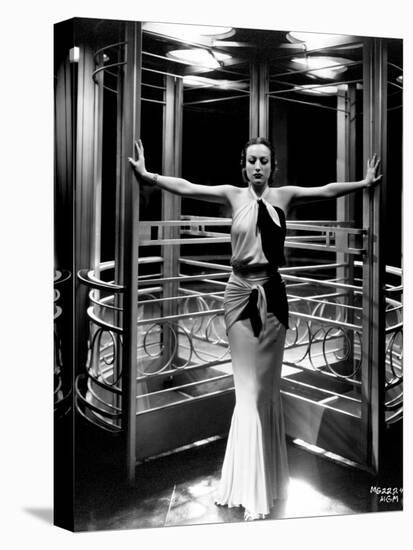 Joan Crawford. "Letty Lynton" 1932, Directed by Clarence Brown. Custome by Adrian-null-Premier Image Canvas