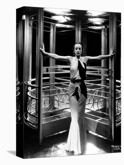 Joan Crawford. "Letty Lynton" 1932, Directed by Clarence Brown. Custome by Adrian-null-Premier Image Canvas