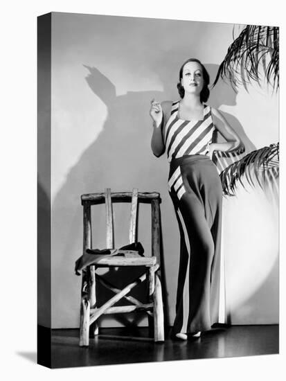 Joan Crawford-null-Stretched Canvas