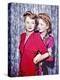 Joan Fontaine, Olivia De Havilland-null-Premier Image Canvas