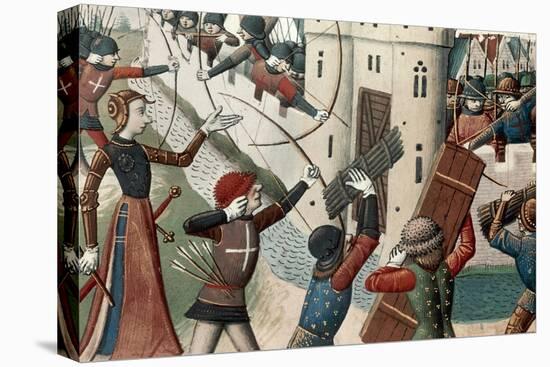 Joan of Arc at the Siege of Orleans-null-Premier Image Canvas