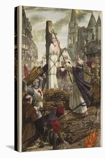 Joan of Arc at the Stake-null-Premier Image Canvas