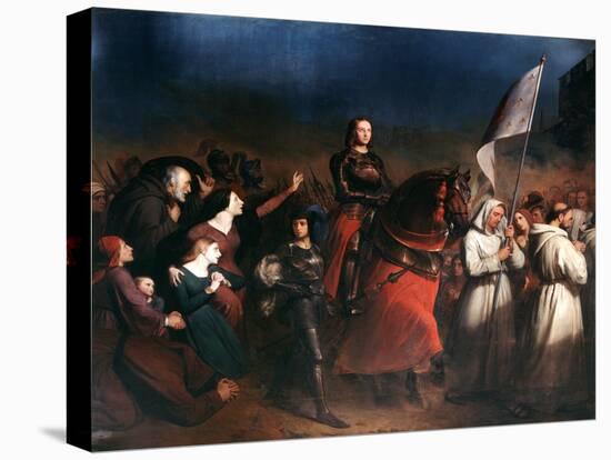 Joan of Arc's Entry into Orleans, Evening of the Liberation of the Town, 8 May 1429' (C1818-186)-Henry Sheffer-Premier Image Canvas