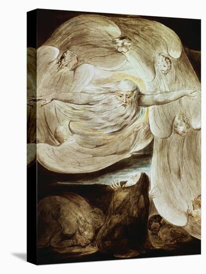 Job and the Whirlwind-William Blake-Premier Image Canvas