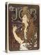 Job-Alphonse Mucha-Stretched Canvas