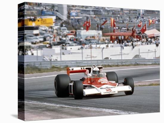 Jochen Mass Racing a Mclaren-Cosworth M23, Spanish Grand Prix, Jarama, Spain, 1977-null-Premier Image Canvas