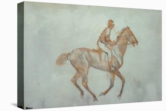 Jockey at a Canter, c.1881-Edgar Degas-Premier Image Canvas