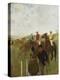 Jockeys at the Racecourse (Aux Course, Les Jockeys)-Edgar Degas-Premier Image Canvas