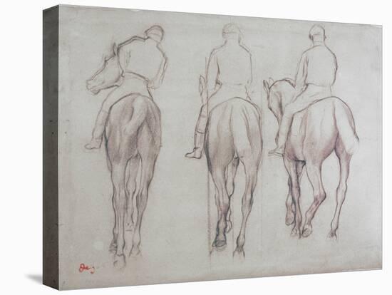 Jockeys-Edgar Degas-Premier Image Canvas