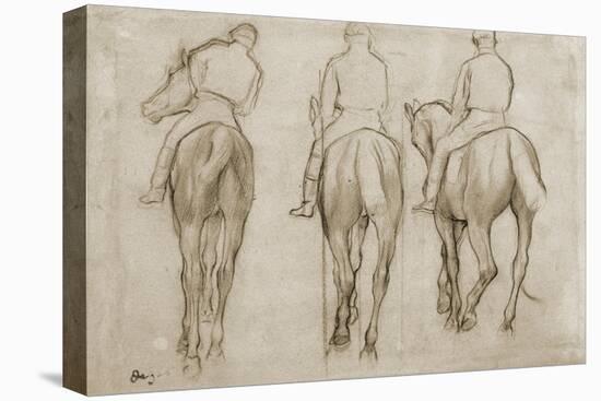 Jockeys-Edgar Degas-Premier Image Canvas