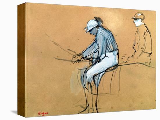 Jockeys-Edgar Degas-Premier Image Canvas