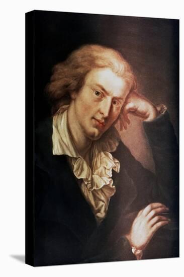 Johann Christoph Friedrich Von Schiller, German Poet, Dramatist and Historian, C1785-Anton Graff-Premier Image Canvas