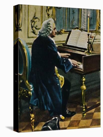 'Johann Sebastian Bach 1685-1750. - Ausichnitt aus dem Gemälde von Carl Röhling', 1934-Unknown-Premier Image Canvas