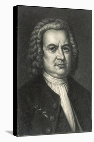 Johann Sebastian Bach German Organist and Composer-null-Premier Image Canvas
