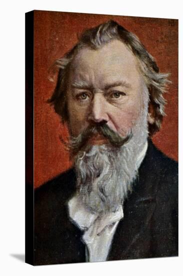 Johannes Brahms (1833-1897)-Johannes Brahms-Premier Image Canvas