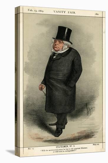 John Bright, Liberal Politician-Carlo Pellegrini-Stretched Canvas