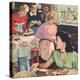 John Bull, Cooking Rugby Tea Girlfriends Baking Magazine, UK, 1956-null-Premier Image Canvas