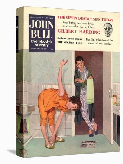 John Bull, Diets Slimming Weight Loss Exercise Keep Fit Magazine, UK, 1950-null-Premier Image Canvas
