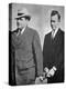 John Dillinger under Arrest in January 1934 (B/W Photo)-American Photographer-Premier Image Canvas