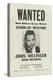 John Dillinger Wanted Poster-null-Premier Image Canvas