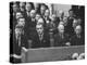 John F. Kennedy at Samuel Rayburn's Funeral-Michael Rougier-Premier Image Canvas