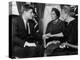 John F. Kennedy, Evelyn Seide, Helen Keller, at the White House, Washington D.C., April 8, 1961-null-Stretched Canvas