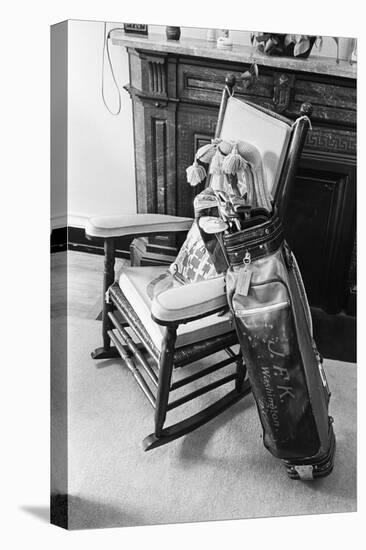 John F. Kennedy's Golf Bag-Bettmann-Premier Image Canvas