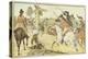 John Gilpin (Colour Litho)-Randolph Caldecott-Premier Image Canvas