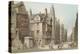 John Knox's House and Canongate - Edinburgh-English School-Premier Image Canvas