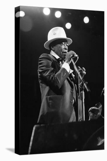 John Lee Hooker, Royal Festival Hall, London, 1988-Brian O'Connor-Premier Image Canvas