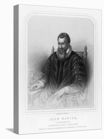 John Napier Scottish Mathematician Inventor of Logarithms-null-Stretched Canvas