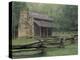 John Oliver Cabin in Cades Cove, Great Smoky Mountains National Park, Tennessee, USA-Adam Jones-Premier Image Canvas