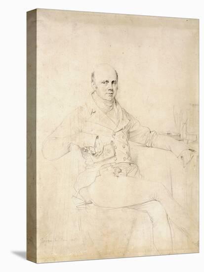 John Russell, Sixth Duke of Bedford, 1815-Jean Auguste Dominique Ingres-Premier Image Canvas