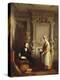 John Sheepshanks and His Maid-William Mulready-Premier Image Canvas