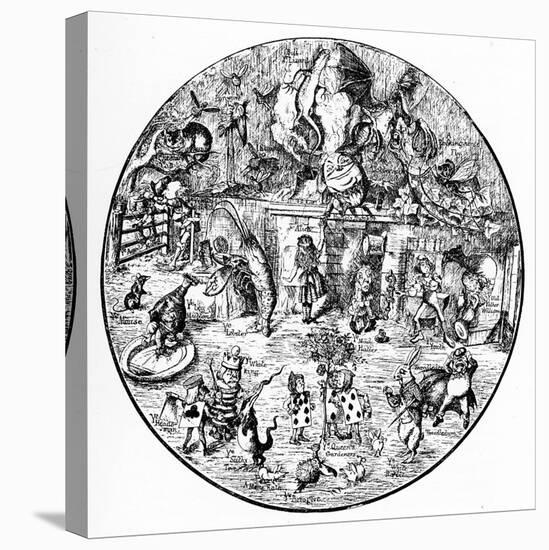 John Tenniel 's illustrations from Alice in Wonderland-John Tenniel-Premier Image Canvas