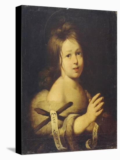 John the Baptist as Child-Bernardo Strozzi-Premier Image Canvas