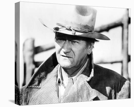 John Wayne - The Cowboys-null-Stretched Canvas