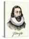 John Winthrop, with His Signature-null-Premier Image Canvas
