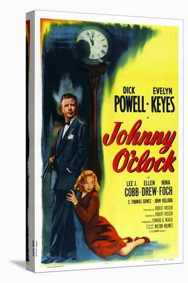 Johnny O'Clock-null-Stretched Canvas