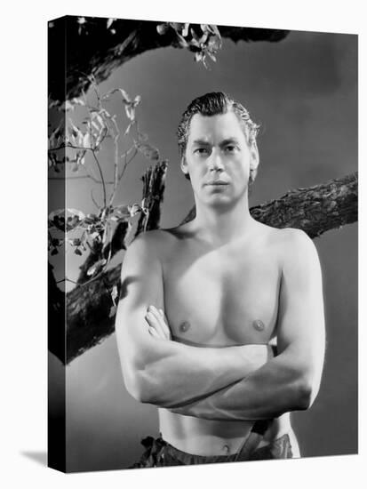 Johnny Weissmuller-null-Stretched Canvas