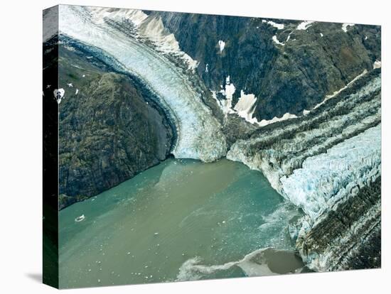 Johns Hopkins Glacier and Gilman Glacier, Glacier Bay National Park, Alaska, Pacific Northwest, Usa-Jerry Ginsberg-Premier Image Canvas