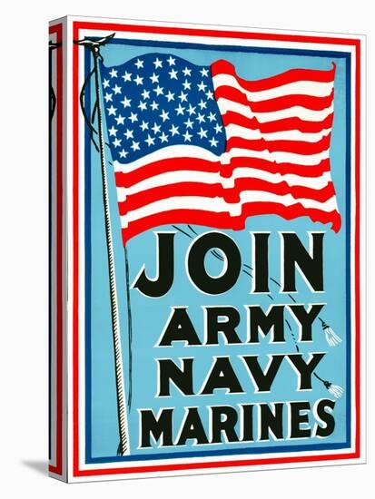 Join Army Navy Marines-null-Premier Image Canvas