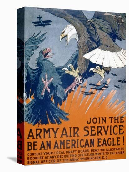 "Join the Army Air Service, Be an American Eagle!", c.1917-Charles Livingston Bull-Premier Image Canvas