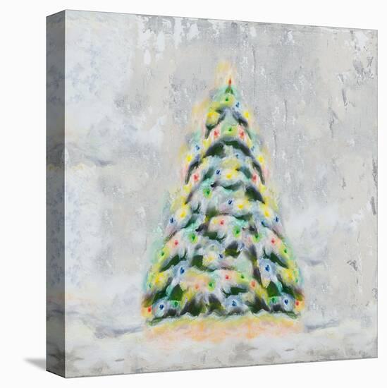 Jolly Christmas Tree-Tiffany Hakimipour-Stretched Canvas
