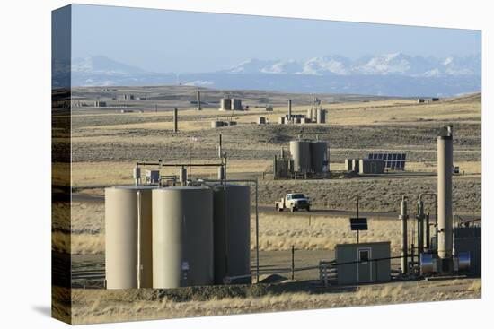 Jonah Natural Gas Field South of Pinedale, Wyoming-Gerrit Vyn-Premier Image Canvas