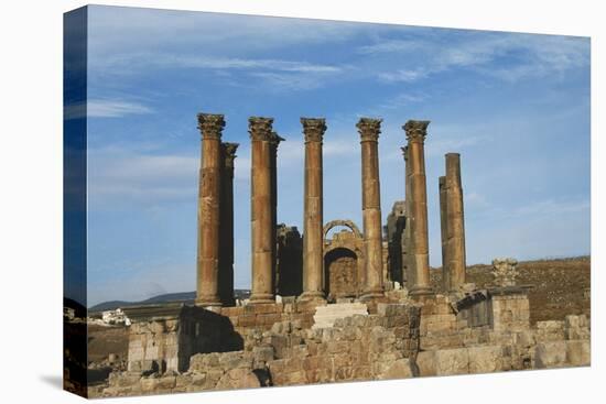 Jordan, Jerash, Temple of Artemis-Claudia Adams-Premier Image Canvas
