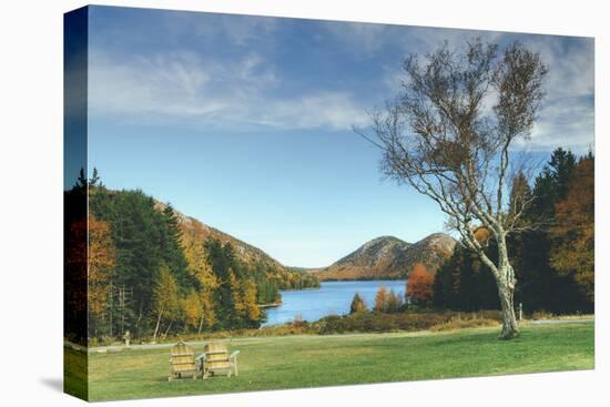 Jordan Pond in Autumn, Acadia National Park-Vincent James-Premier Image Canvas