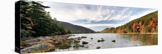 Jordan Pond Panorama-Larry Malvin-Premier Image Canvas